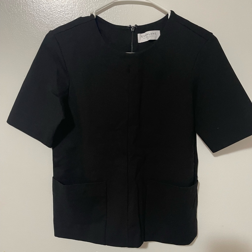 Everlane black blouse - Picture 3 of 5